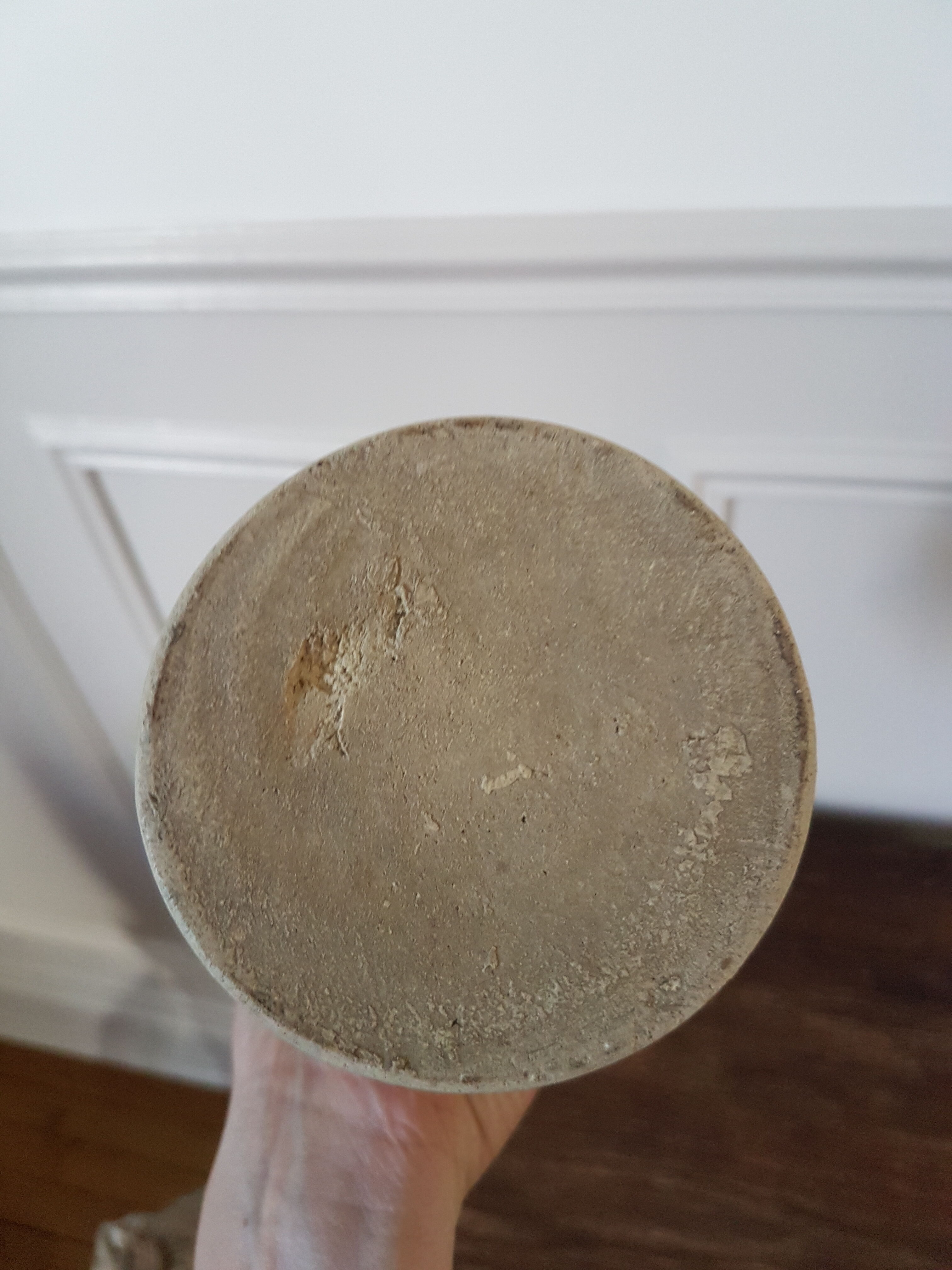 Beige sandstone bottle