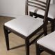 Set of 4 modernist chairs in oak and boucle fabric - 1940