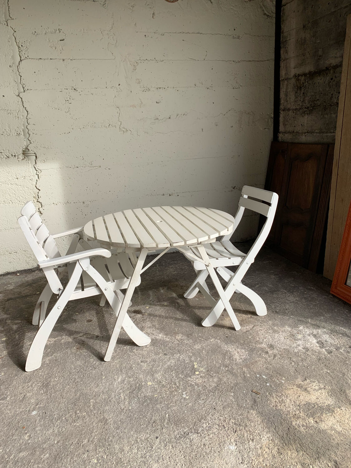 1950s garden furniture for 2 to 4 people