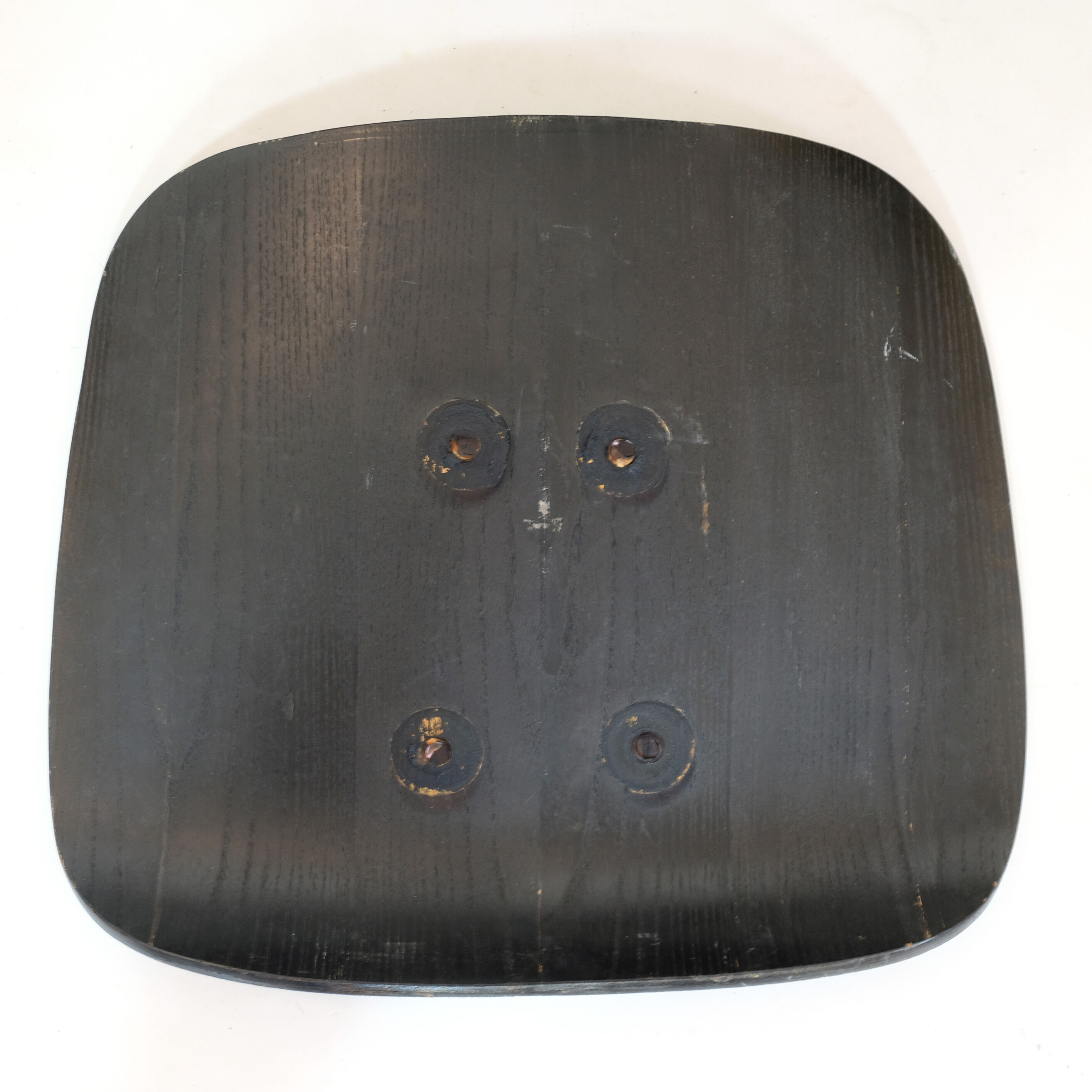Ensemble de 4 chaises DCW par Charles & Ray Eames édition Hermann Miller USA