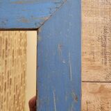 Teak mirror