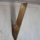 Vintage J.T. Kalmar wall sconces, brass wall lights, modernist.