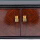 Pair of Italian Midcentury Nightstands with Sculptural Base