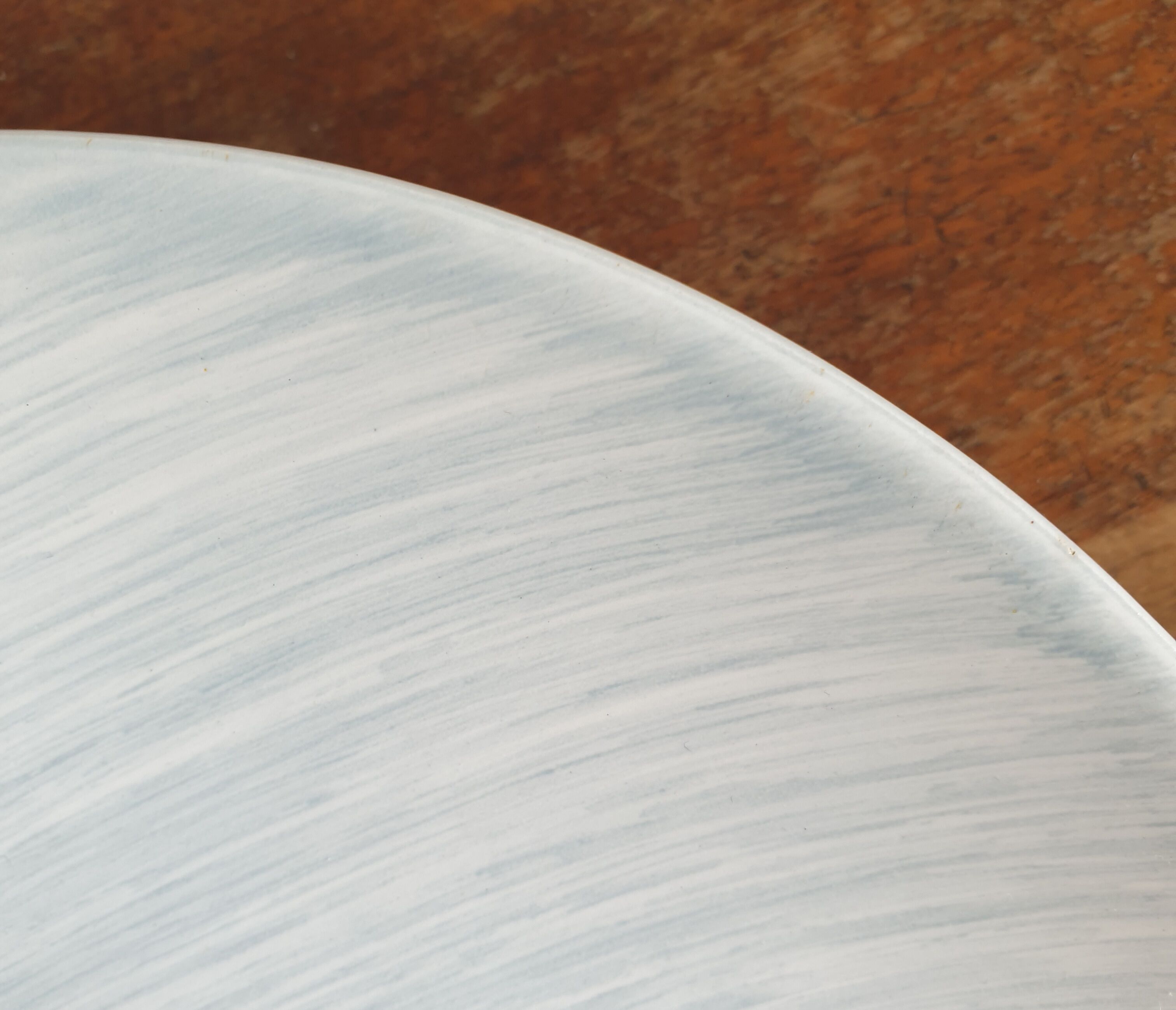 Large suite of 15 Oval Plates Les Salins 50's