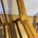 Pair of vintage rattan bamboo armchairs
