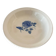 Very pretty blue floral deep dish Digoin Sarreguemines.