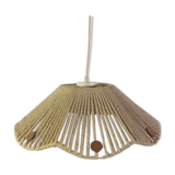 Suspension bois et laine