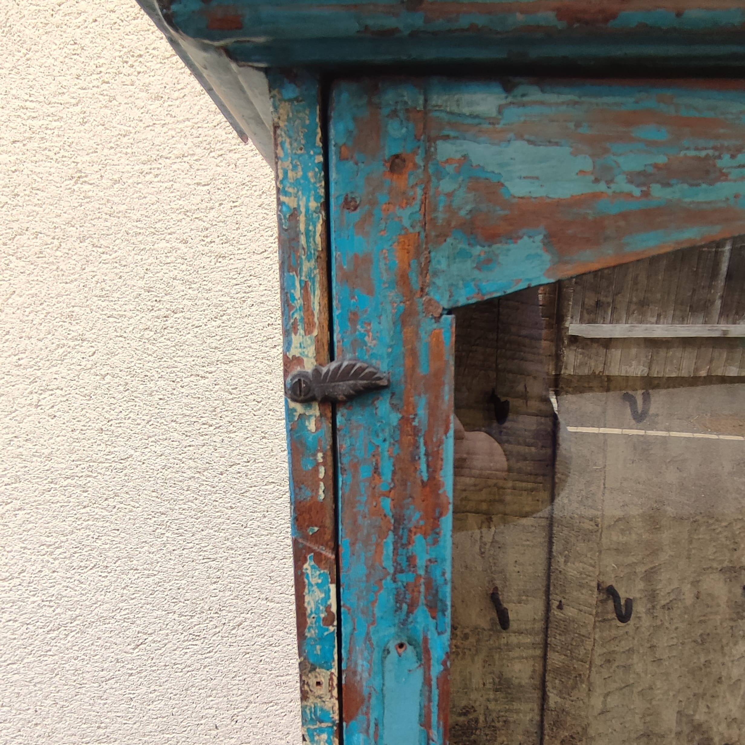 "All in blue" wall cabinet