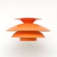 Suspension scandinave blanche, années 1970