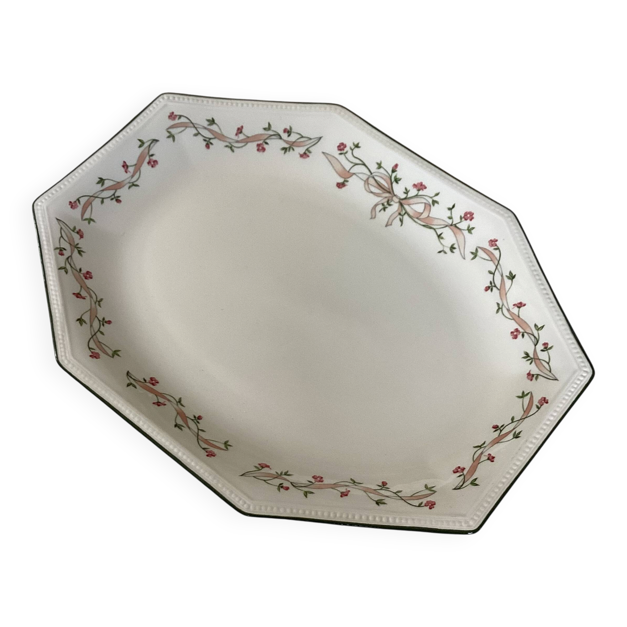 Octagonal serving dish Johnson Brothers dimensions: length - 34cm -