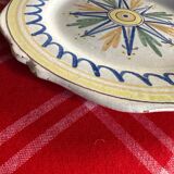 Assiette Nevers 18ème siècle