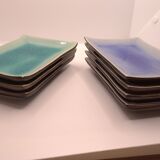 Rectangular ceramic ramekins
