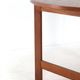Table de salle à manger pliante en teck danois « Skovlund » - style moderne du milieu du siècle