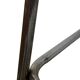 Tabouret de bar vintage Dal Vera sélectionné par Charlotte Perriand design 'Les Arcs'