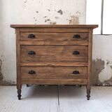 Commode d’atelier en chêne