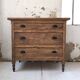 Oak workshop dresser