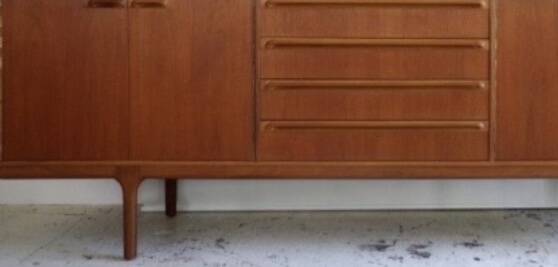 Vintage Scandinavian sideboard
