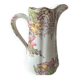 Keller and Guérin Lunéville guipure pitcher