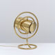 Lampe moderniste art deco en laiton