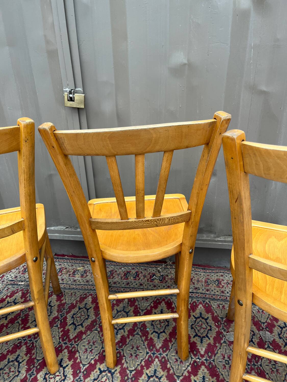 Four bistro chairs