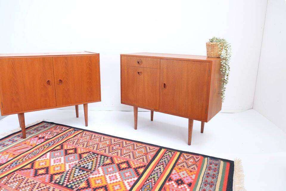 Meubles HiFi vintage des années 60, commode, buffet, teck, style rétro
