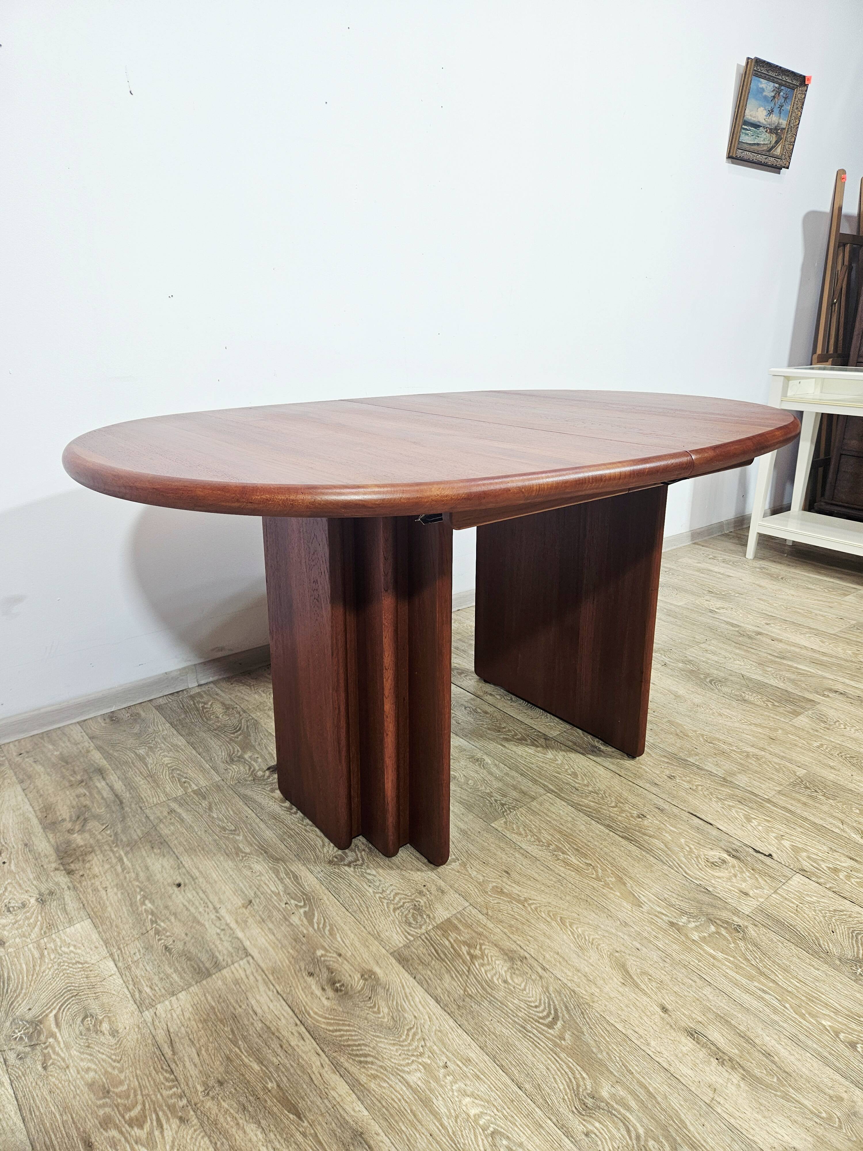 Extendable table/Teak /S.Burchardt-Nielsen (Møbel Fabrik)/Denmark 1980s