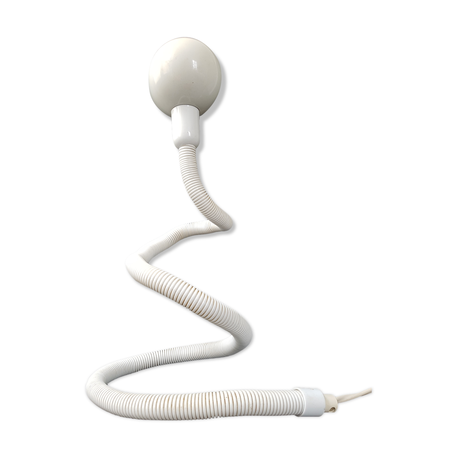 Lampe serpent années 70
