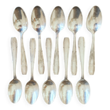 Lot de 10 cuillères à dessert vintage – Élégance discrète au quotidien – Re