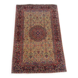 Ancient Iranian oriental rug 205 x 125 cm - wool