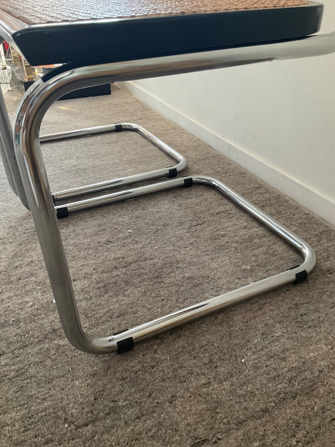 Series of 2 chairs Marcel Breuer Cesca B32
