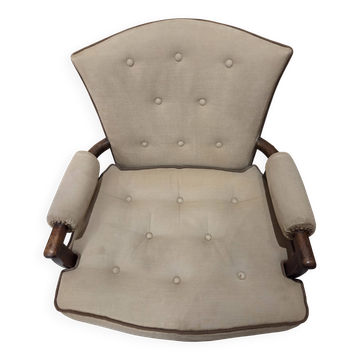 Fauteuil beige