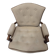 Fauteuil beige