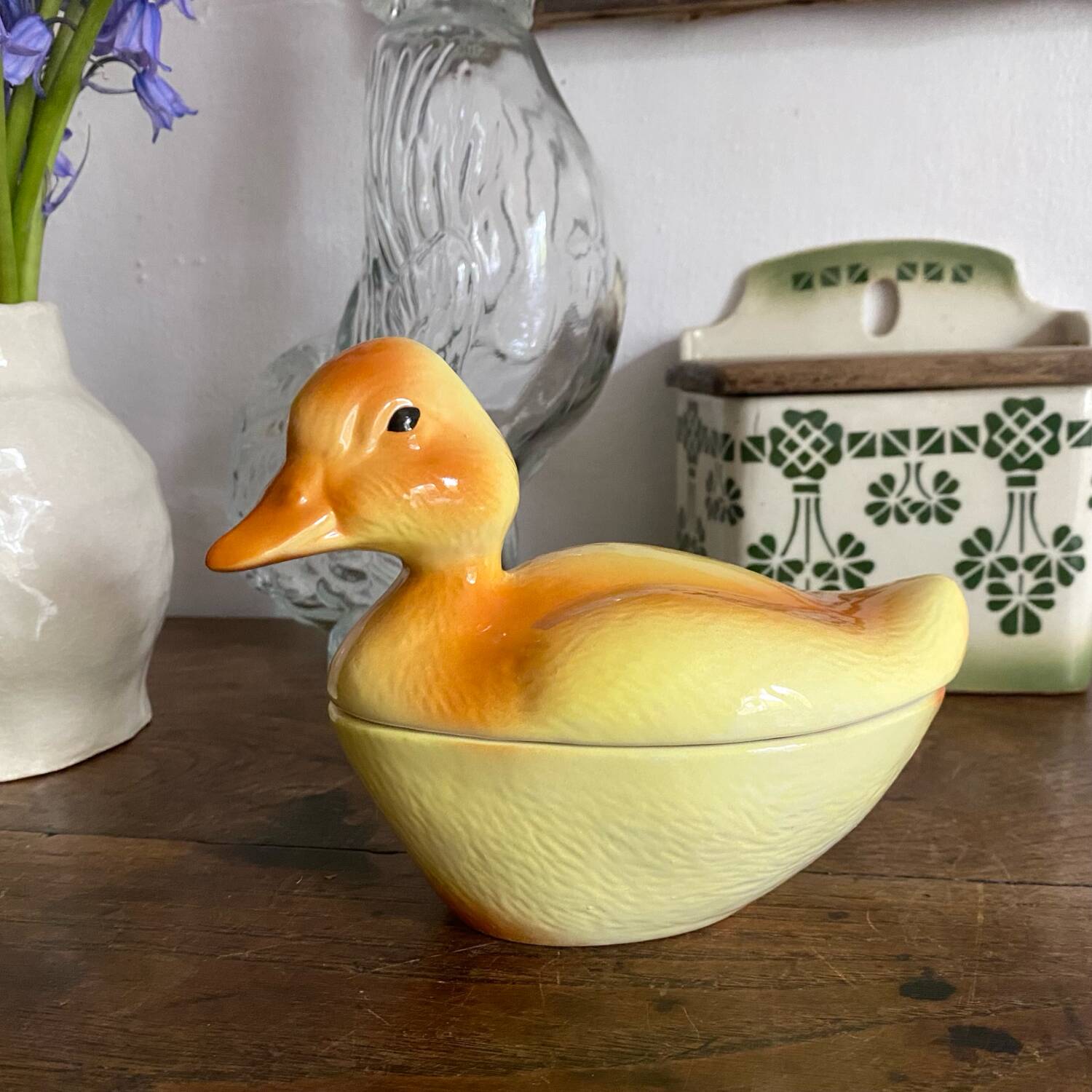 Zoomorphic terrine duck Michel Caugant