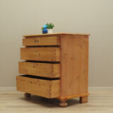 Pine chest of drawers, Danish design, 1950s, production: Denmark