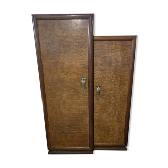 Armoire art deco en loupe d'orme