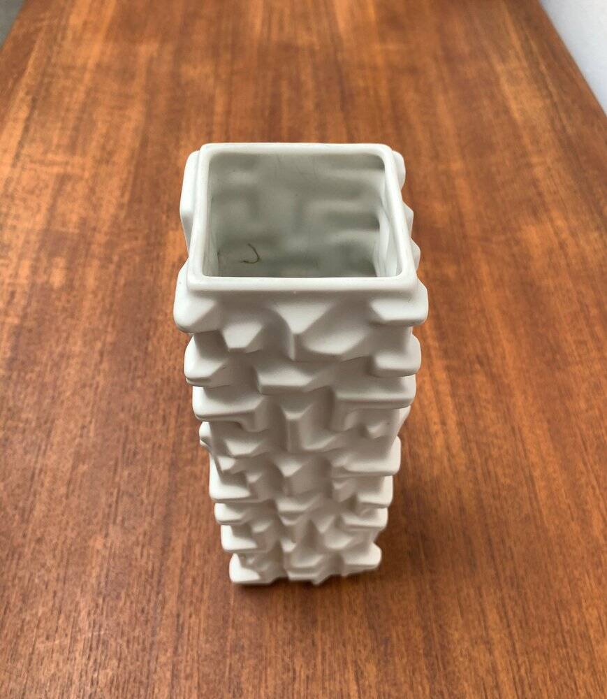 German brutalist vase by Bareuther Waldsassen, 1960s