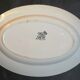 Plat ovale faïence Longwy