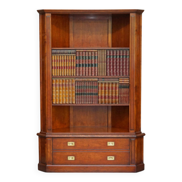 Harrods Kennedy Mahogany Library for TV and Media