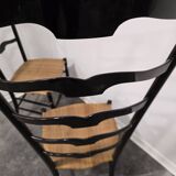 Chaises échelle Paolo Buffa pour Chiavari, Italie années 1950