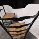 Chaises échelle Paolo Buffa pour Chiavari, Italie années 1950