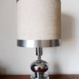 Lampe chrome vintage 1970