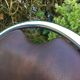 Set de 6 chaises pliantes acier et similicuir 70’s