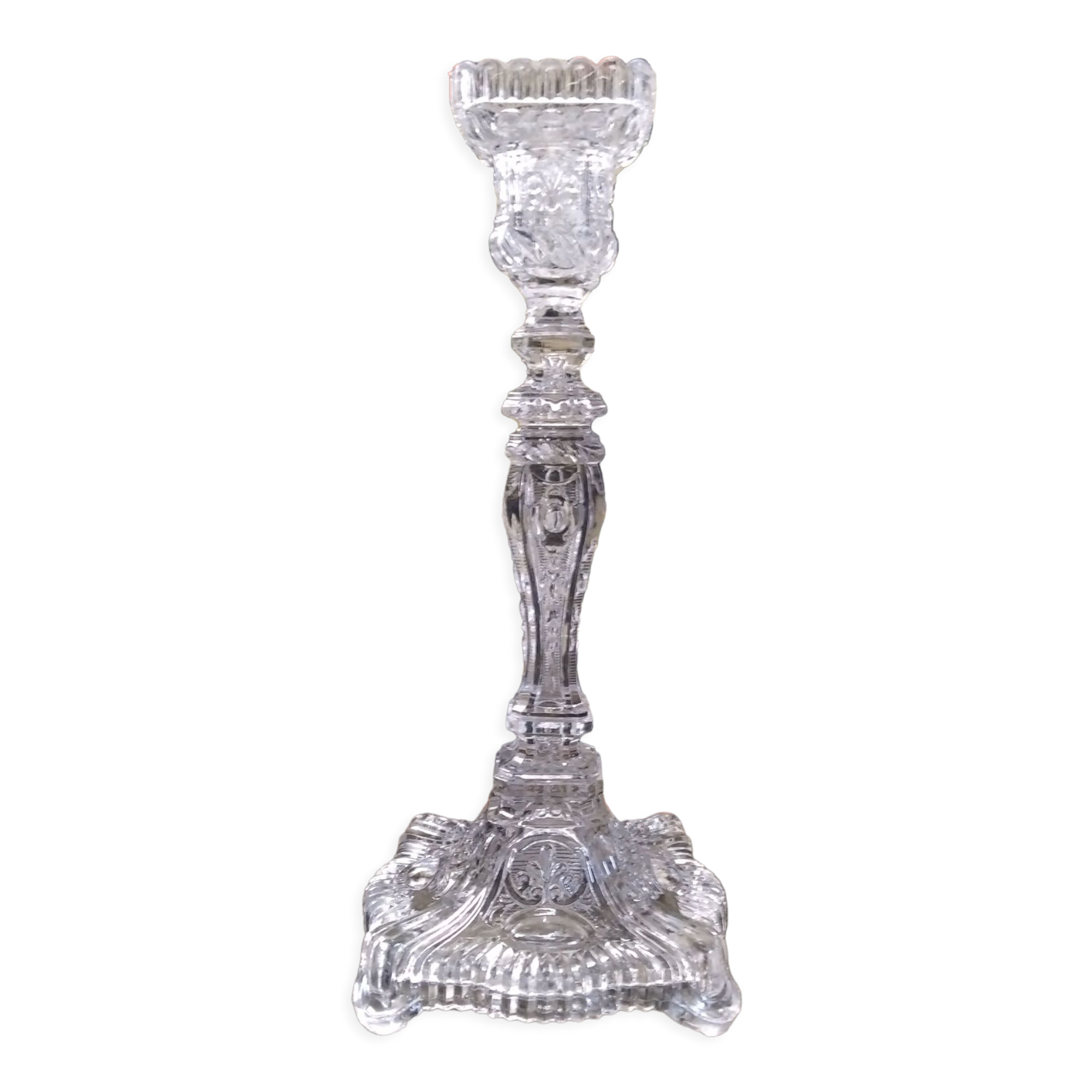 Portieux glass candle holders