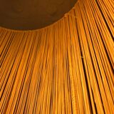 Wicker lampshade