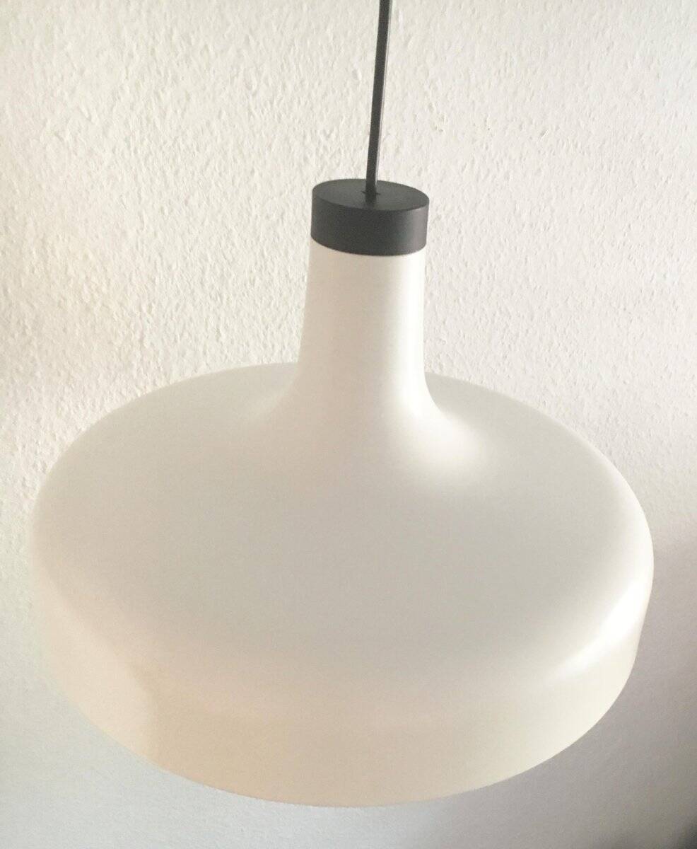 German suspended lamp from the mid-century space age by Staff Leuchten, 1960s.