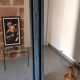 Antique screen with 4 leaves or 4 double-sided panels.