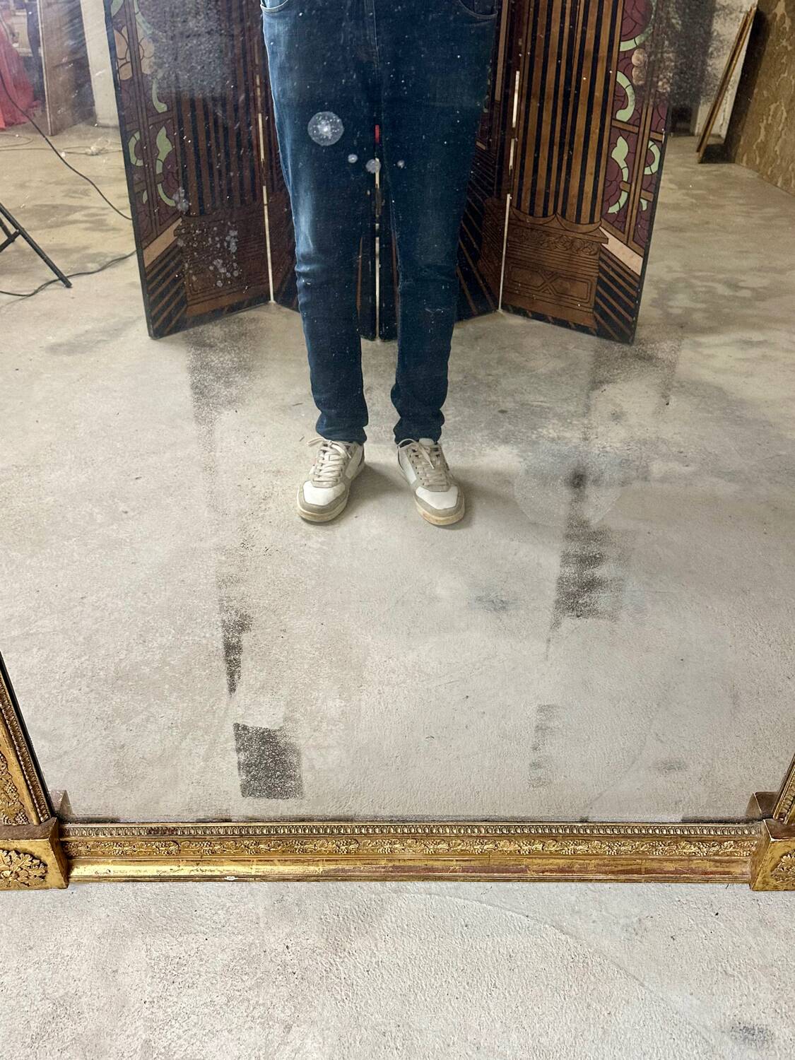 Louis XVI mirror, 19th century