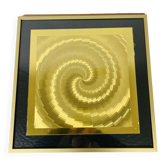 70's golden holographic painting