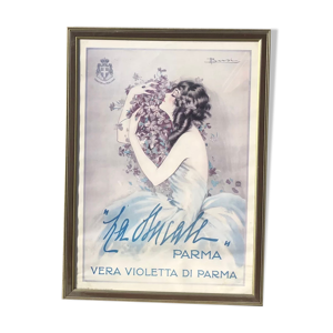 Cadre affiche vintage Vera Violetta