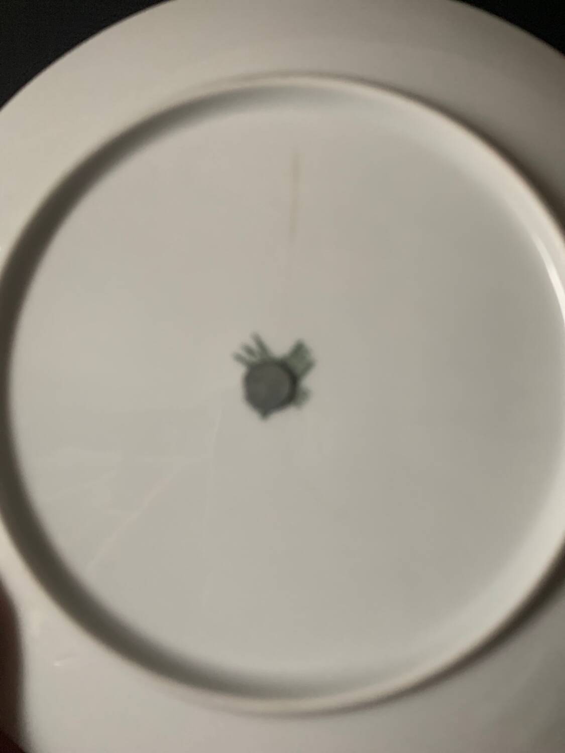 Vintage mounted plates